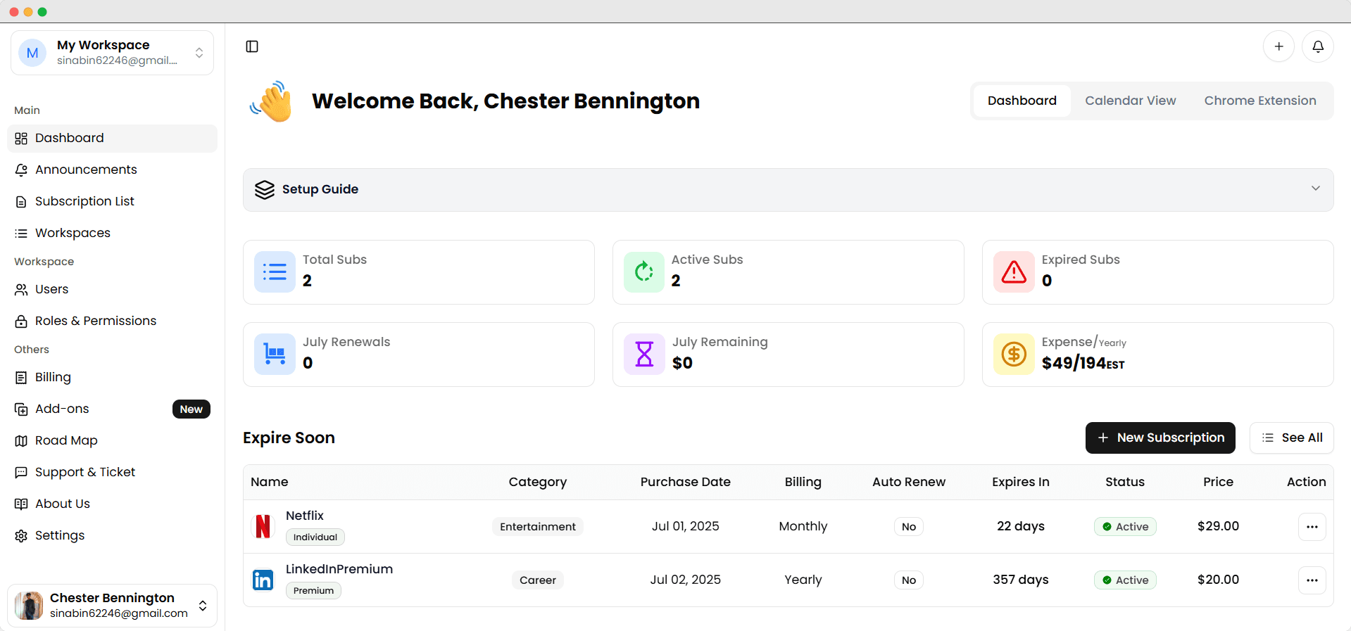 Steep Analytics Dashboard